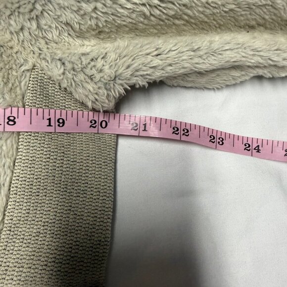 The North Face Furry Fleece Full-Zip Women’s Medium Beige/Taupe EUC - Picture 10 of 11